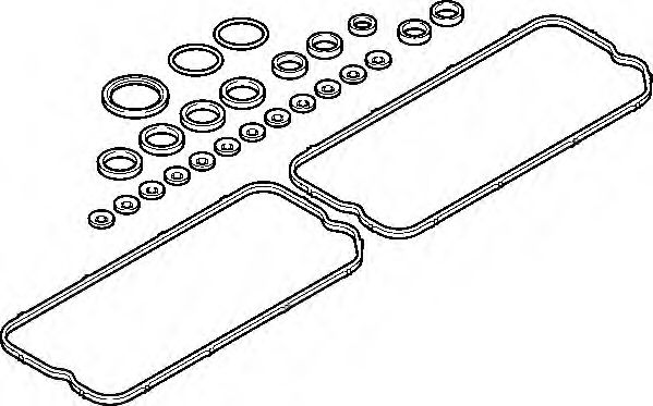 Комплект прокладок, крышка головки цилиндра WILMINK GROUP WG1194828