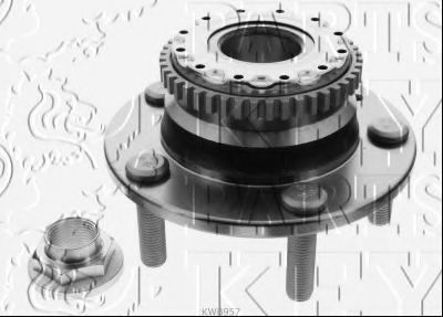 Комплект подшипника ступицы колеса KEY PARTS KWB957