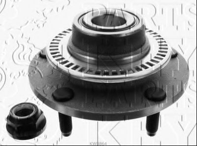 Комплект подшипника ступицы колеса KEY PARTS KWB864