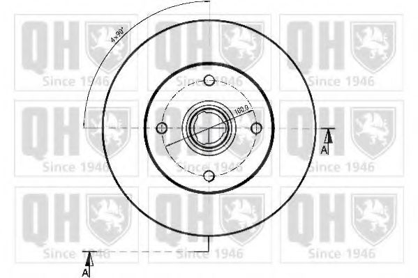 Тормозной диск SEBRO 7131