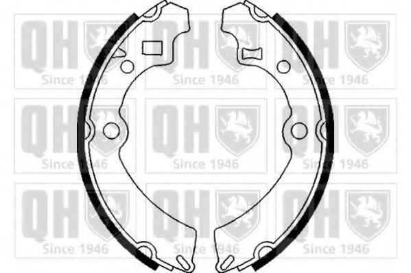 Комплект тормозных колодок QUINTON HAZELL BS824