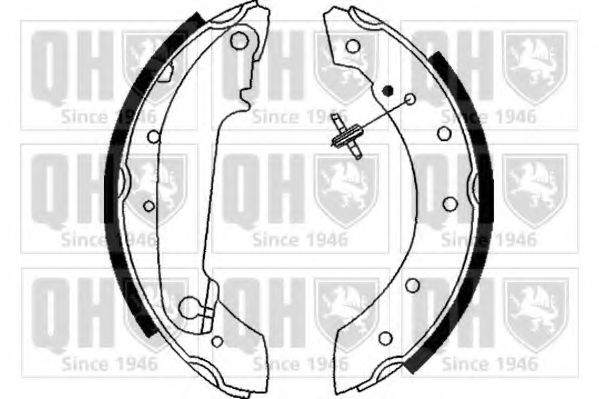 Комплект тормозных колодок QUINTON HAZELL BS827