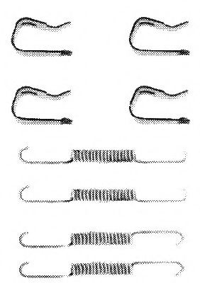 Комплектующие, тормозная колодка OJD (QUICK BRAKE) 595