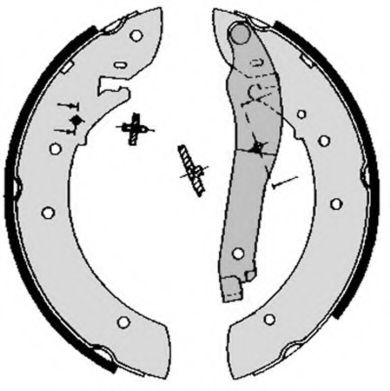 Комплект тормозных колодок BREMBO S 61 508