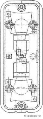 Фонарь указателя поворота STRIBEL 880008