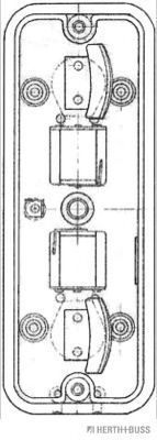 Фонарь указателя поворота SIEMENS 310306