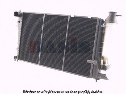 Радиатор, охлаждение двигателя AKS DASIS PEA2142