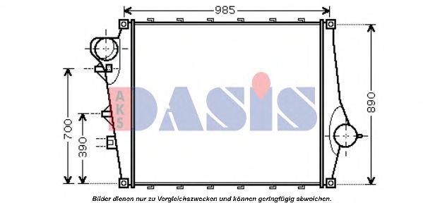 Интеркулер AKS DASIS 280011N