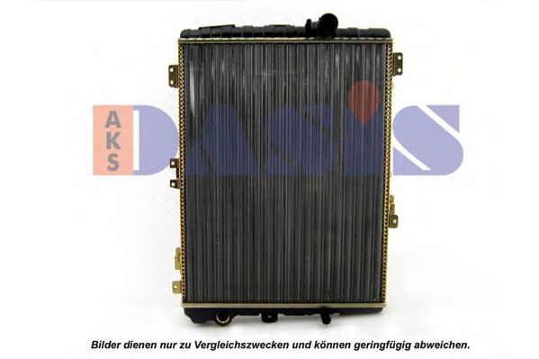Радиатор, охлаждение двигателя AKS DASIS AIA2038