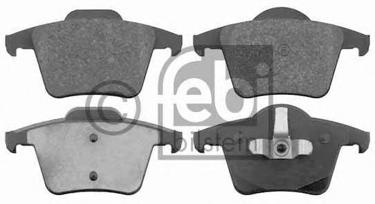 Комплект тормозных колодок, дисковый тормоз FEBI BILSTEIN 16508