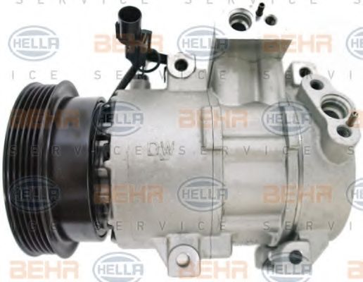 Компрессор, кондиционер BEHR HELLA SERVICE 8FK 351 001-341