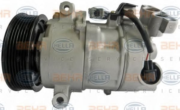 Компрессор, кондиционер BEHR HELLA SERVICE 8FK 351 123-541