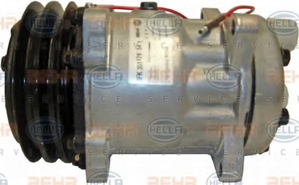 Компрессор, кондиционер; Компрессор, кондиционер BEHR HELLA SERVICE 8FK 351 126-541