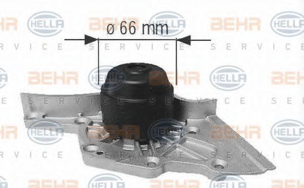 Водяной насос BEHR HELLA SERVICE 8MP 376 802-514