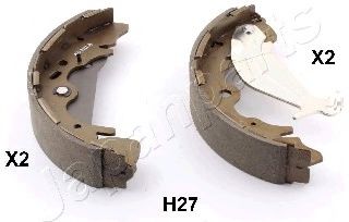 Комплект тормозных колодок JAPANPARTS GF-H27AF