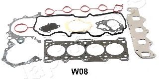 Комплект прокладок, головка цилиндра JAPANPARTS KG-W08