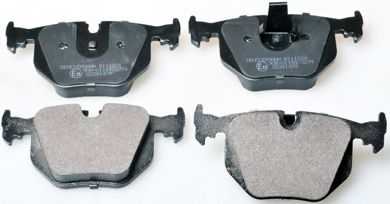 Комплект тормозных колодок, дисковый тормоз DENCKERMANN B111224