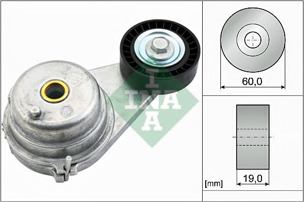 Натяжная планка, поликлиновой ремень INA 534 0541 10