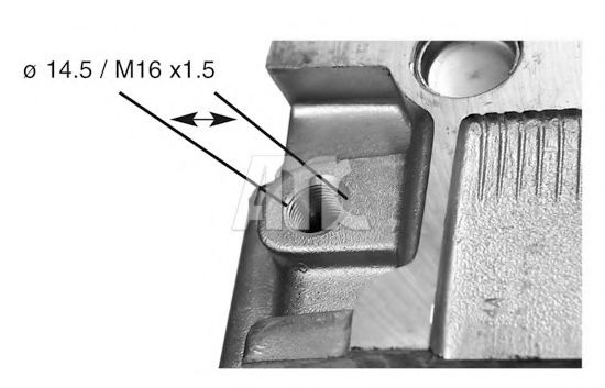 Головка цилиндра AMC 908341