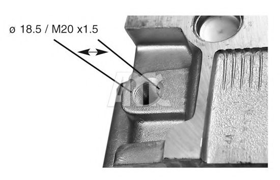 Головка цилиндра AMC 908343