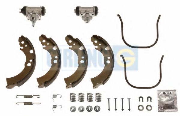 Комплект тормозных колодок GIRLING 5219539