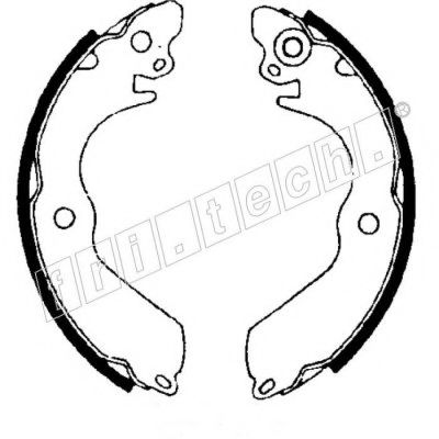 Комплект тормозных колодок fri.tech. 1064.168