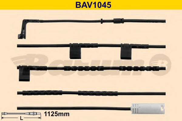 Сигнализатор, износ тормозных колодок BARUM BAV1045