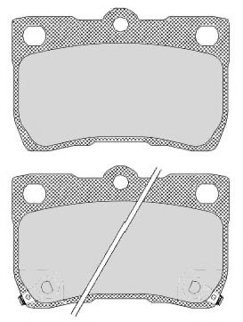 Комплект тормозных колодок, дисковый тормоз RAICAM RA.0873.0