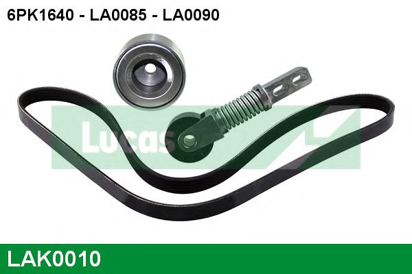 Поликлиновой ременный комплект LUCAS ENGINE DRIVE LAK0010