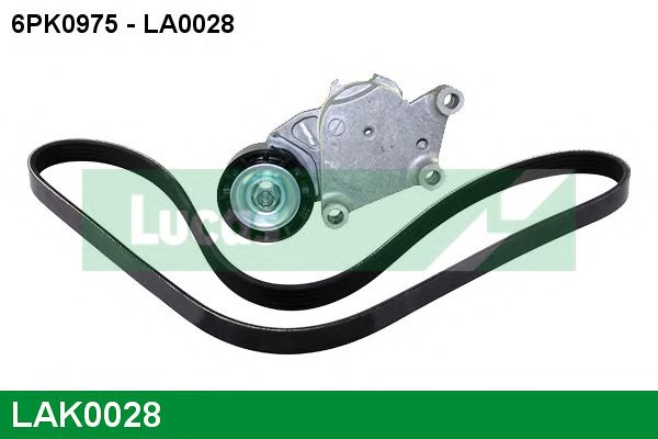 Поликлиновой ременный комплект LUCAS ENGINE DRIVE LAK0028