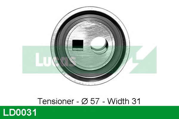 Натяжной ролик, ремень ГРМ LUCAS ENGINE DRIVE LD0031