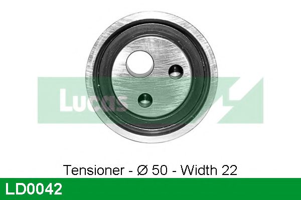 Натяжной ролик, ремень ГРМ LUCAS ENGINE DRIVE LD0042