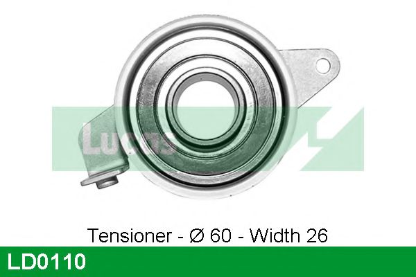 Натяжной ролик, ремень ГРМ LUCAS ENGINE DRIVE LD0110