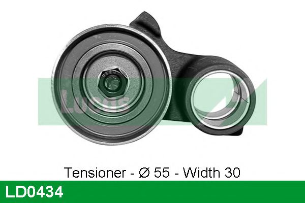 Натяжной ролик, ремень ГРМ LUCAS ENGINE DRIVE LD0434
