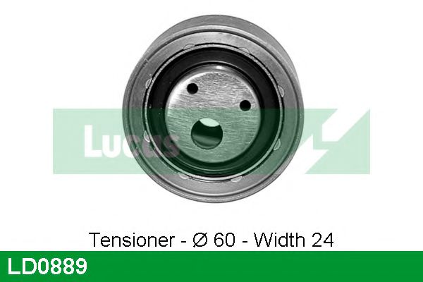 Натяжной ролик, ремень ГРМ LUCAS ENGINE DRIVE LD0889