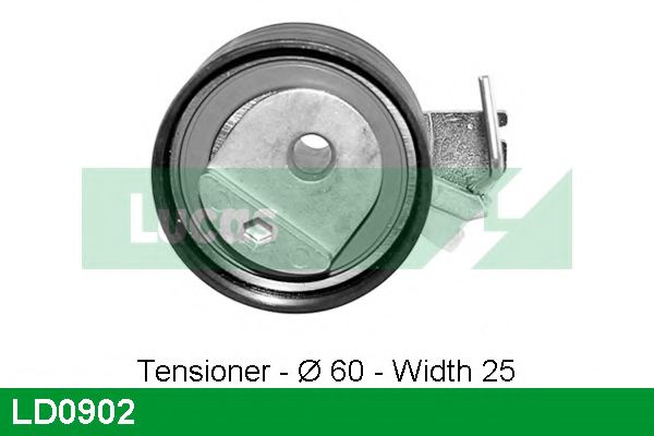 Натяжной ролик, ремень ГРМ LUCAS ENGINE DRIVE LD0902
