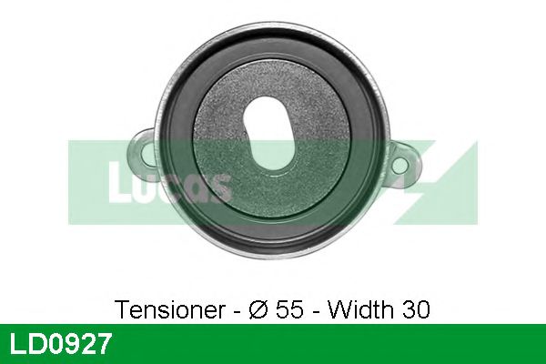 Натяжной ролик, ремень ГРМ LUCAS ENGINE DRIVE LD0927