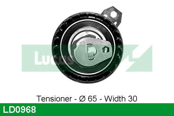 Натяжной ролик, ремень ГРМ LUCAS ENGINE DRIVE LD0968