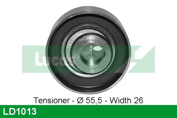Натяжной ролик, ремень ГРМ LUCAS ENGINE DRIVE LD1013