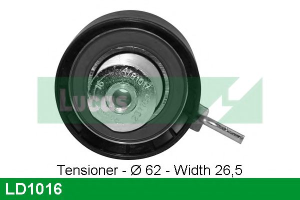 Натяжной ролик, ремень ГРМ LUCAS ENGINE DRIVE LD1016