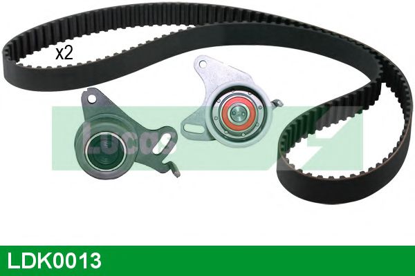 Комплект ремня ГРМ LUCAS ENGINE DRIVE LDK0013