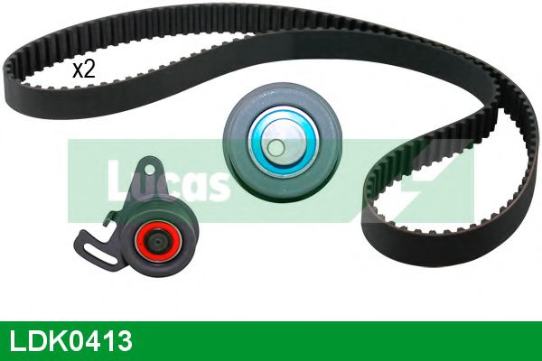 Комплект ремня ГРМ LUCAS ENGINE DRIVE LDK0413