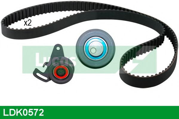 Комплект ремня ГРМ LUCAS ENGINE DRIVE LDK0572