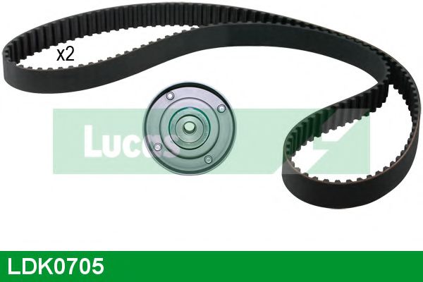 Комплект ремня ГРМ LUCAS ENGINE DRIVE LDK0705