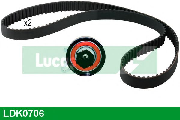 Комплект ремня ГРМ LUCAS ENGINE DRIVE LDK0706