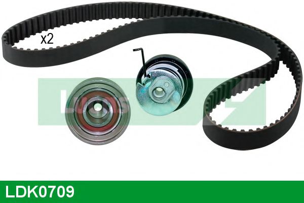 Комплект ремня ГРМ LUCAS ENGINE DRIVE LDK0709