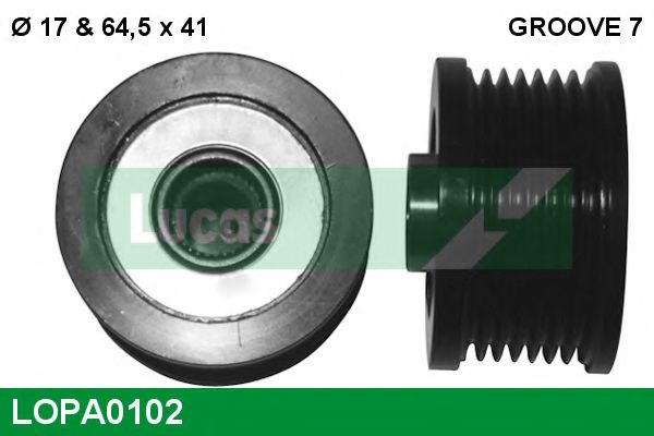 Механизм свободного хода генератора LUCAS ENGINE DRIVE LOPA0102