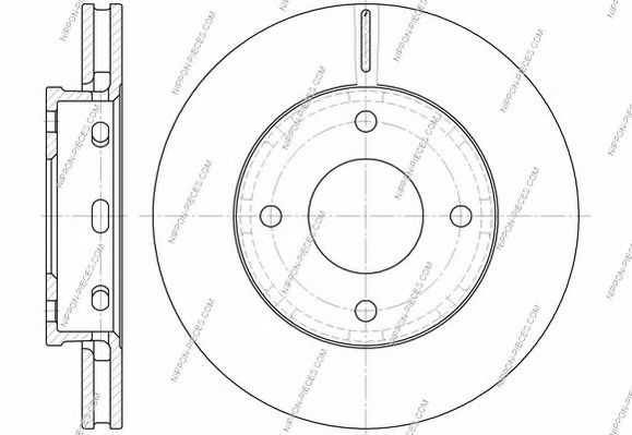 Тормозной диск NPS 17650