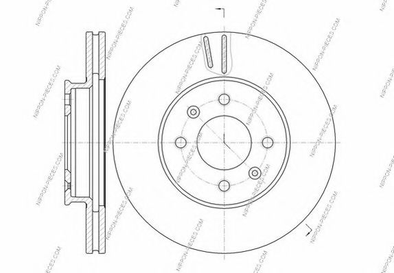 Тормозной диск NPS DF4839