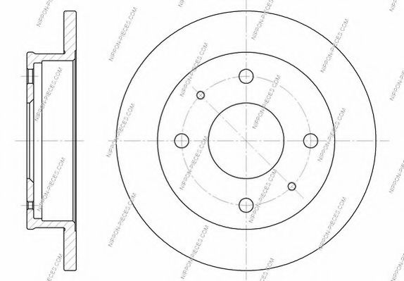 Тормозной диск NPS H330I10